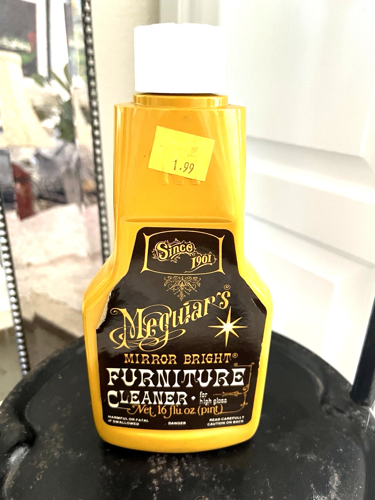 Meguiar’s Mirror Bright FURNITURE CLEANER 16 oz. -70% Full -Home Cleaners