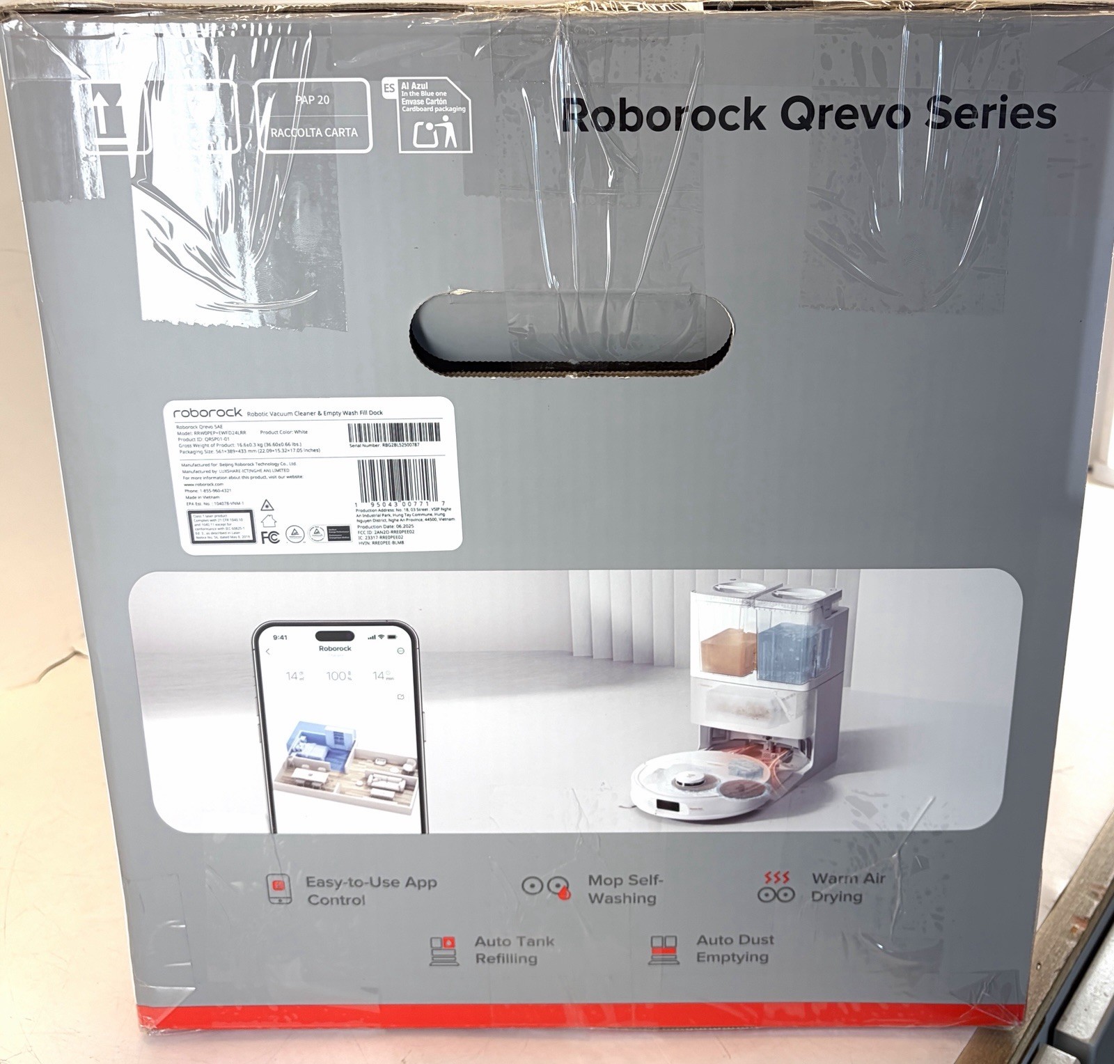 Roborock Qrevo Pet Standard Series Robot Vacuum & Mop W/ Smart Navigation