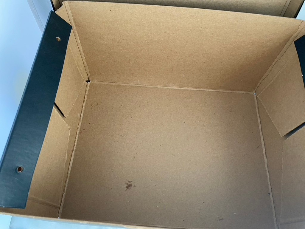Ikea Kassett Single Large Storage Box Black 33x25x17 CM 13x10x6 7/8 IN Used