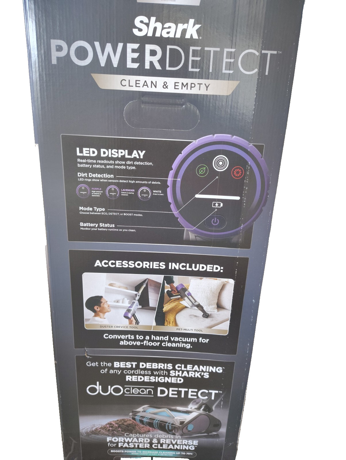 Shark PowerDetect Clean & Empty Cordless Stick Vacuum IP3150 pet BRAND NEW
