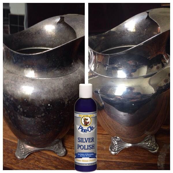 Howard Pine-Ola Silver Polish Cream 8 oz Cleans & Protects