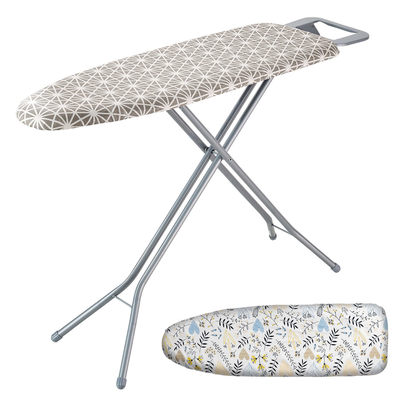 VEVOR Ironing Board Large 51×13 in Ironing Surface Thickened 4 Layers Iron Board
