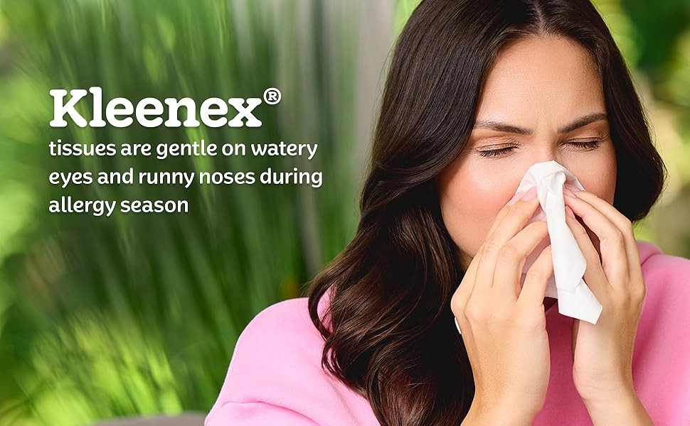 Kleenex Travel Facial Tissues On-The-Go 3-Ply 8 Packs x 10 (80 Total) Ultra Abso