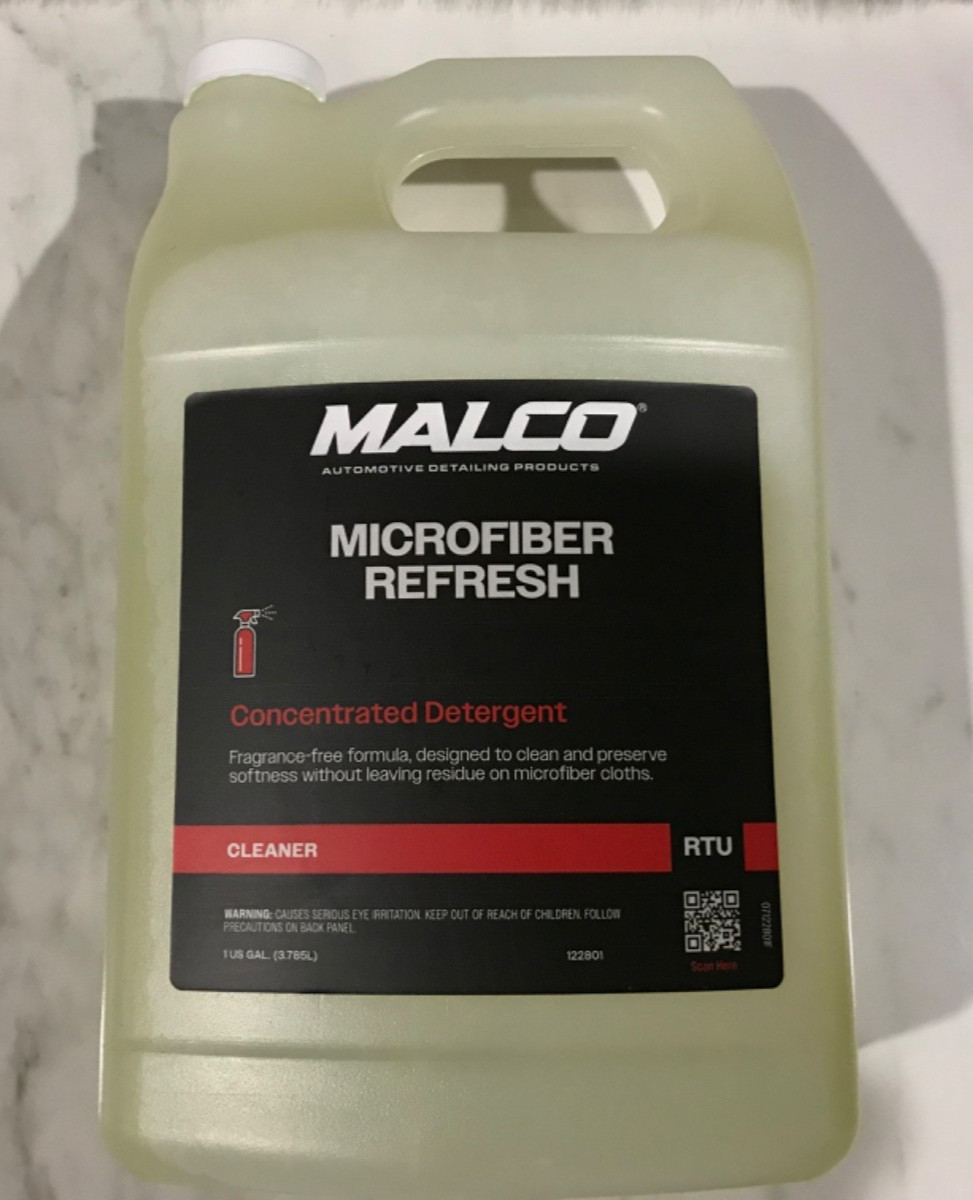 MALCO Microfiber Refresh Concentrated Detergent 1 US Gallon