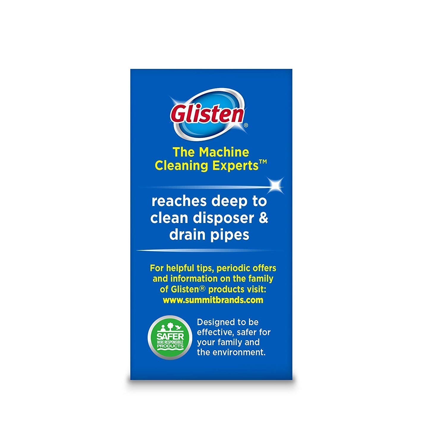 Natural Foaming Odor Eliminator for Disposals – Easy Pack of 4, Lemon Fresh