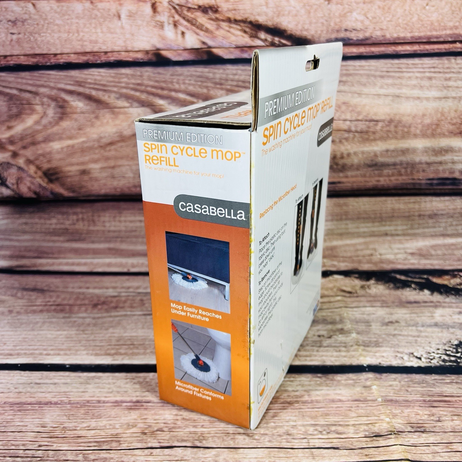 Casabella Spin Cycle Mop Refill “New”