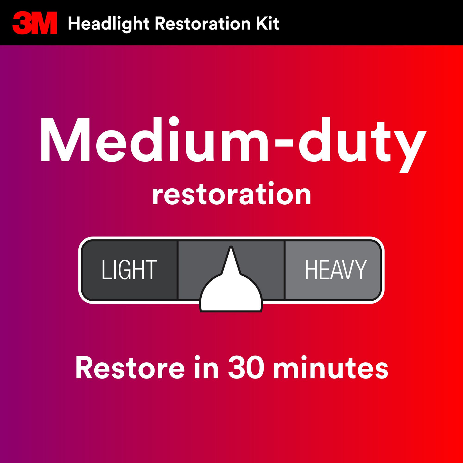 3M Restore & Protect Headlight Restoration Kit: 4-pack