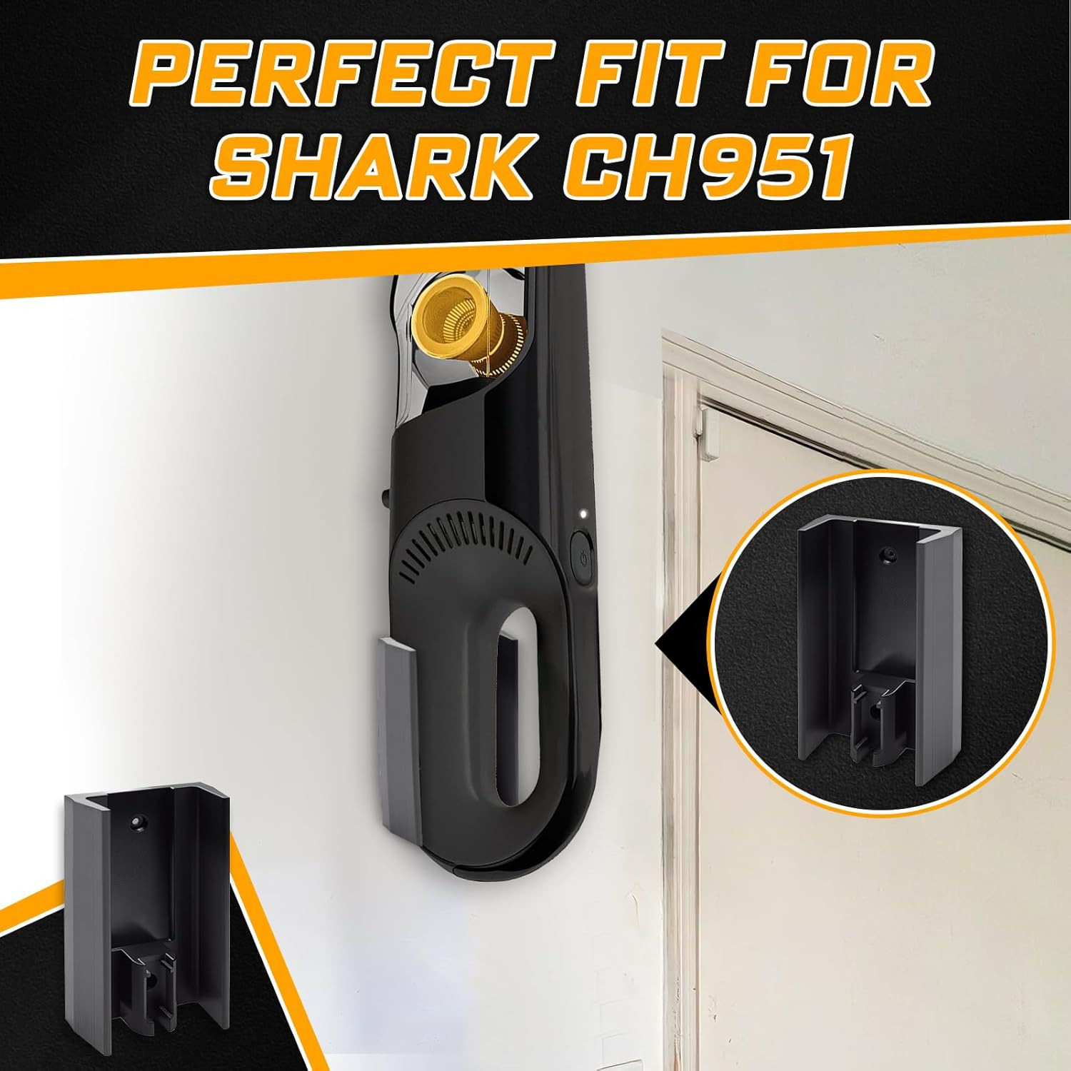 Wall Mount Shark Ultra Cyclone Handheld Vacuum Holder Accessories CH951