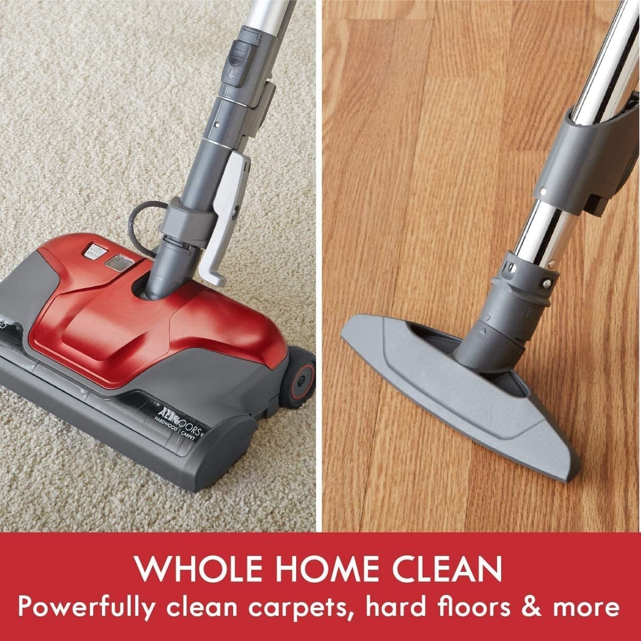 🔴 Kenmore 400 Series Pet-Friendly Canister Vacuum – Model 81414 + 2 Bonus HEPA