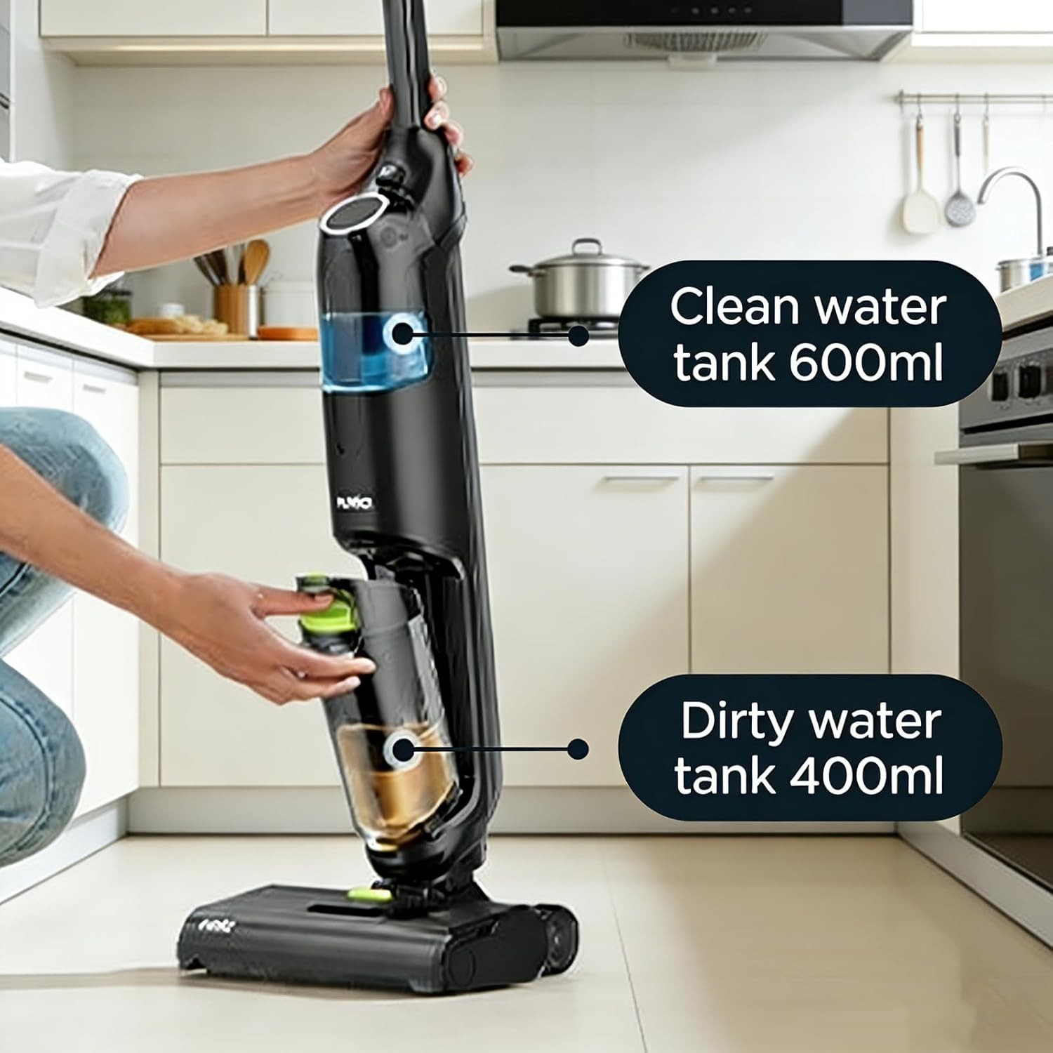 Clean Water Tank Compatible with Eureka Wet Dry Vacuum Cleaner Cordless，Repla…