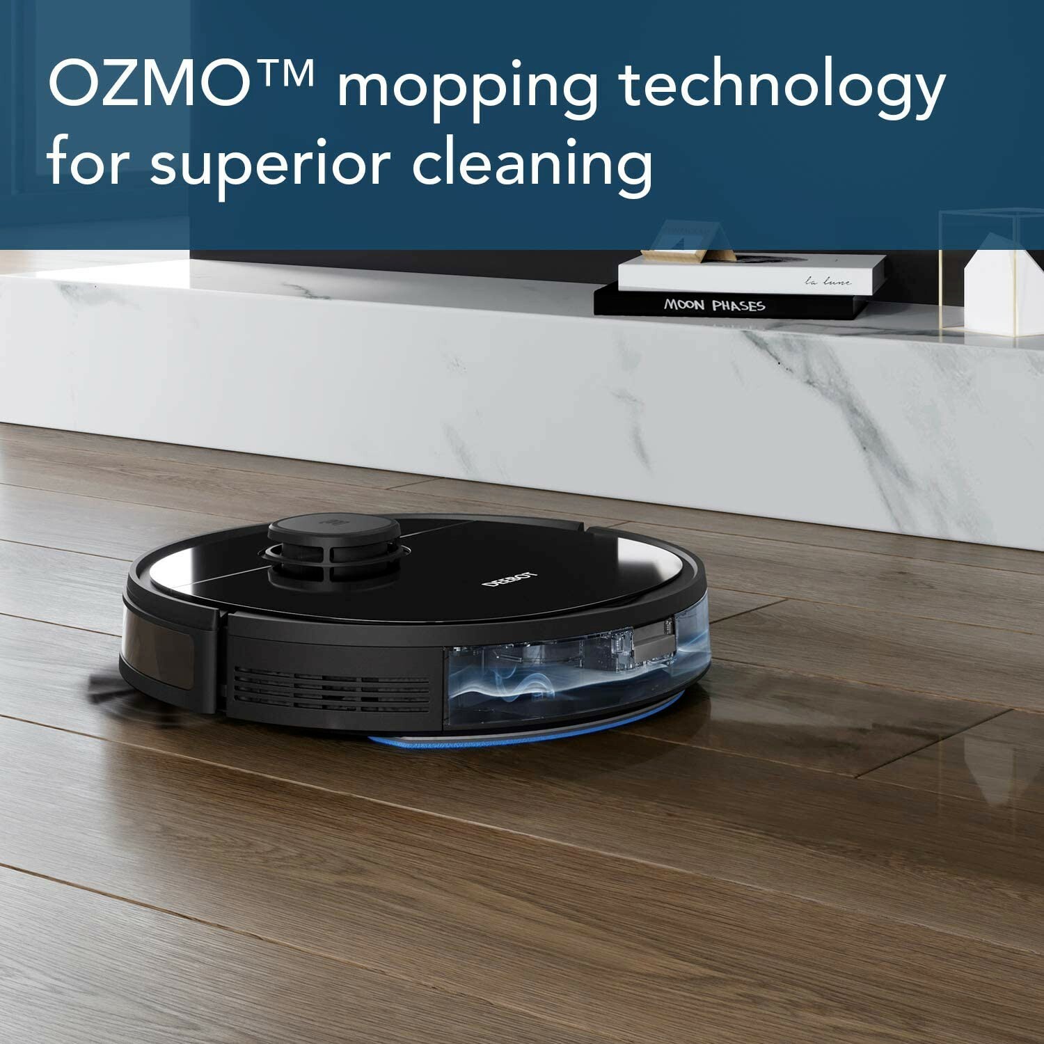 Ecovacs DEEBOT OZMO 920 – 2 In1 Mopping Robotic Vacuum with Laser Navigation