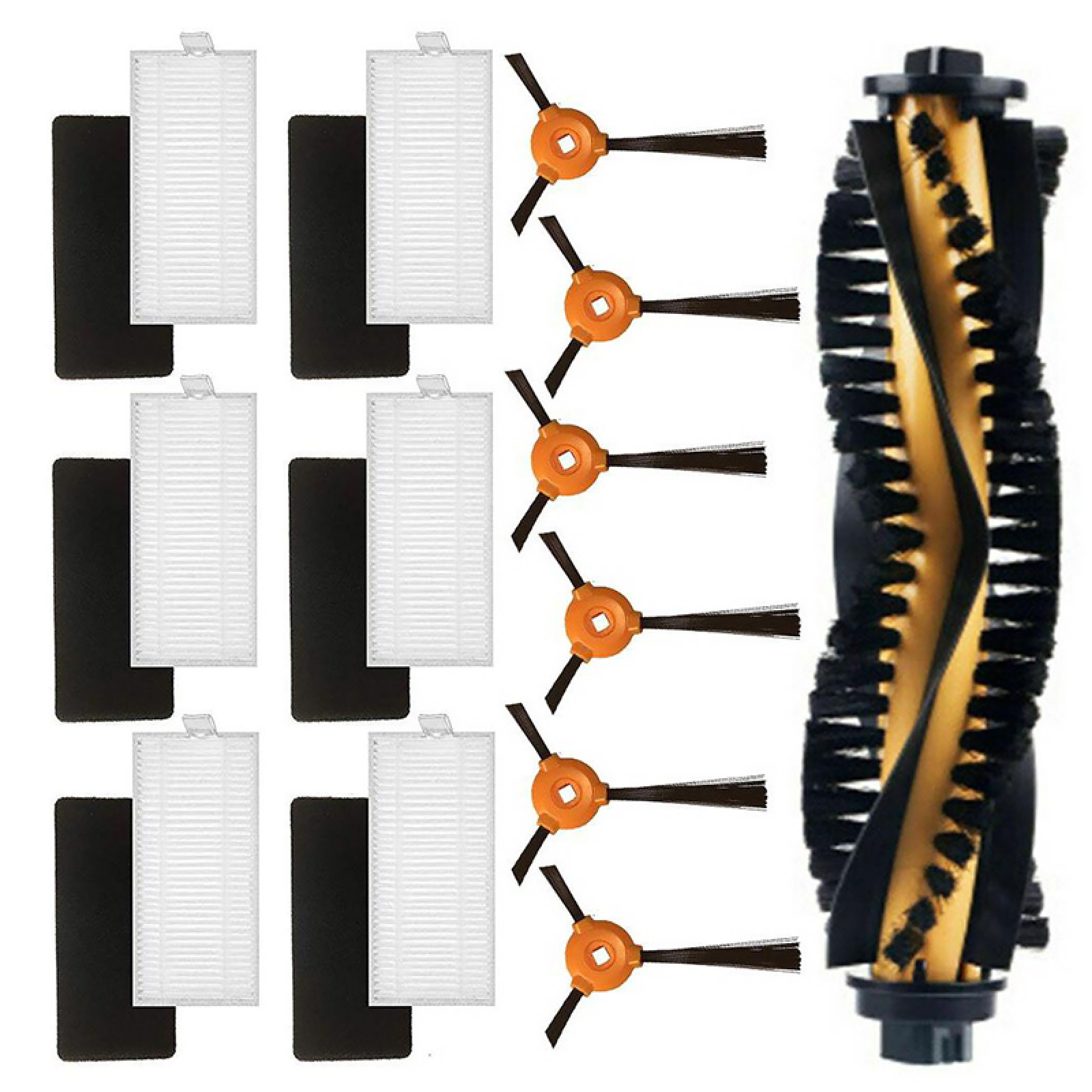 Replace Set For EcoVacs Deebot 500/ Deebot 600/ Deebot 601/ Deebot 711 Parts New