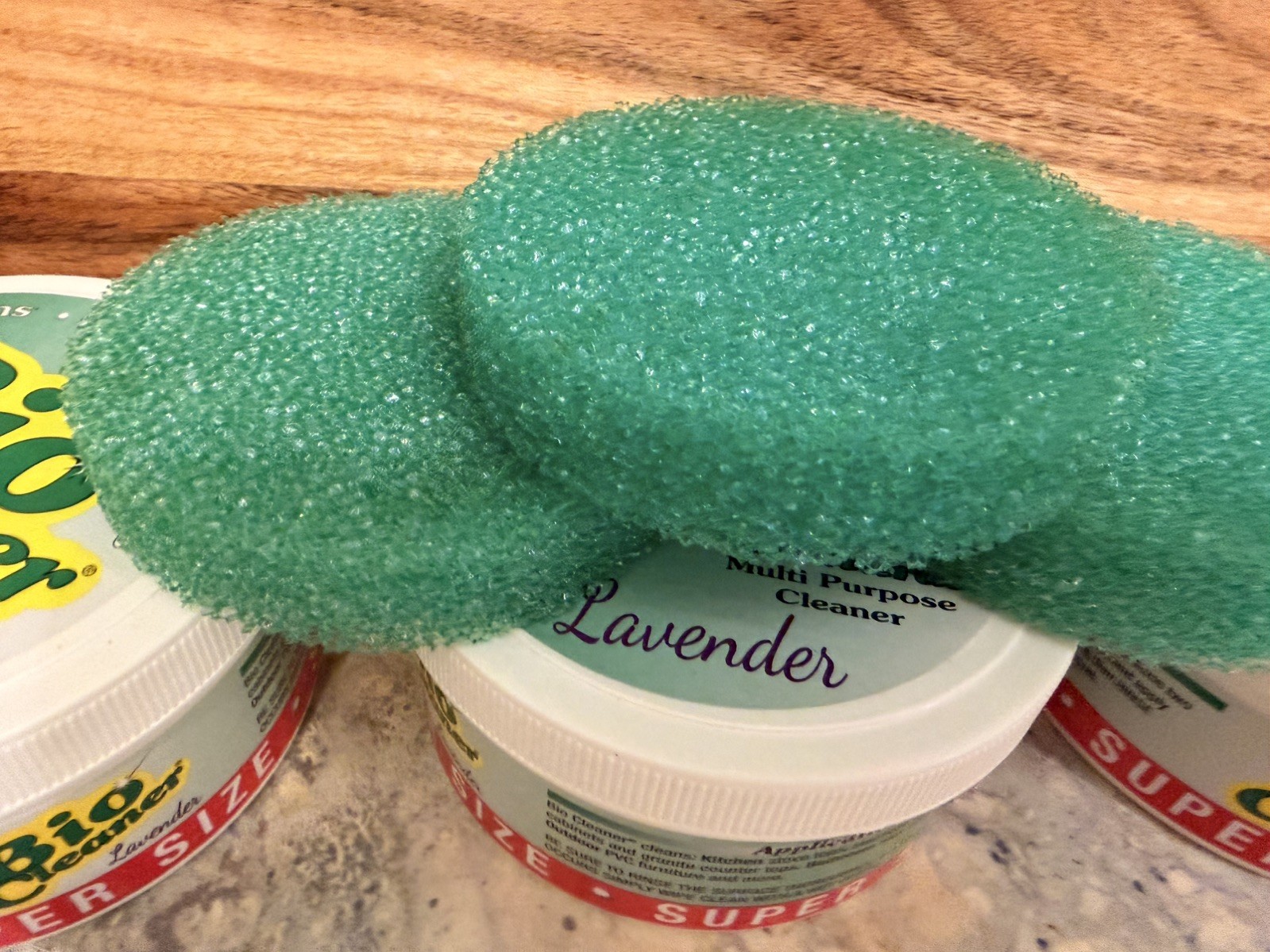 3 Rare Bio Cleaner Clay Multi-Purpose Cleaner 17.5 oz Super Size Lavender