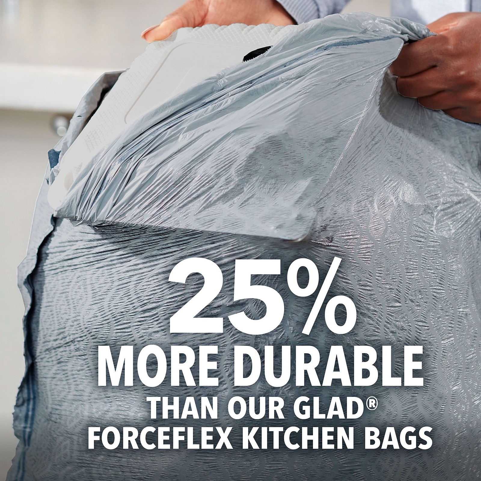 Glad ForceFlex Tall 13 Gal Gain Original 34ct