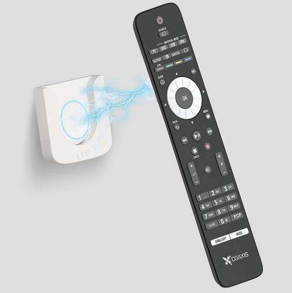 2in1 Set Remote Control Holder for Wall Magnetic Self-Adhesive Remote Organizer