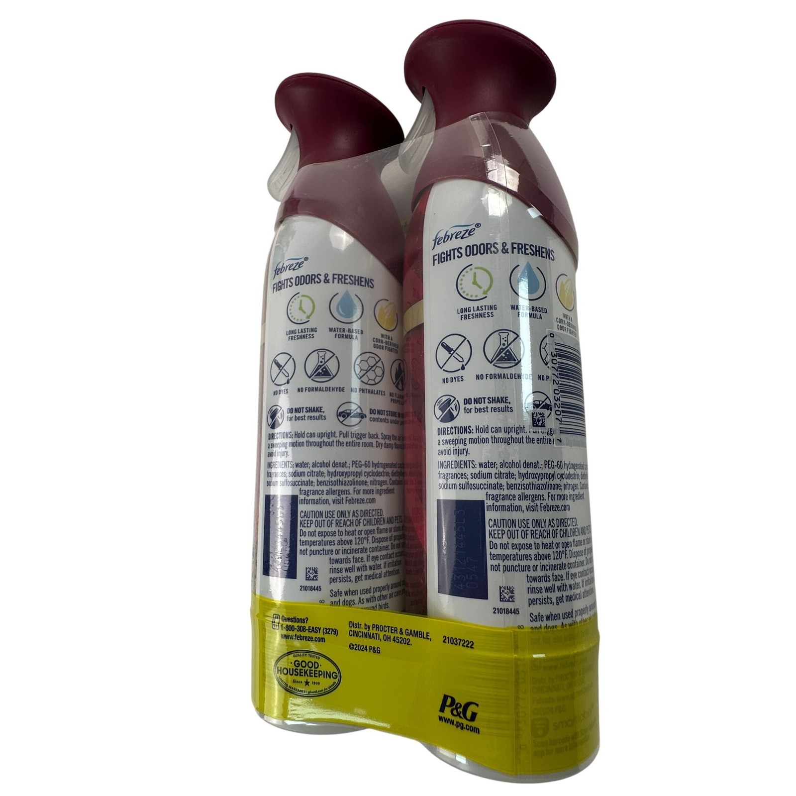 Febreze 6 Pack 8.8oz Air Freshener Red Cranberry Crumble Limited Edition