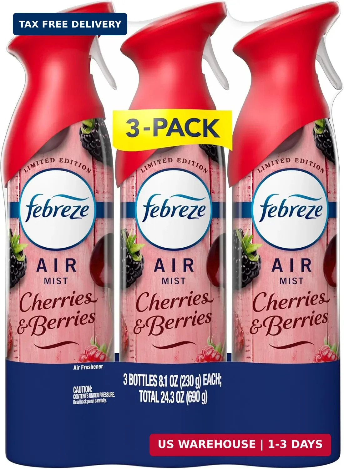Febreze Air Mist, Air Freshener Spray, Odor Fighting Room Spray, Deodorizer for