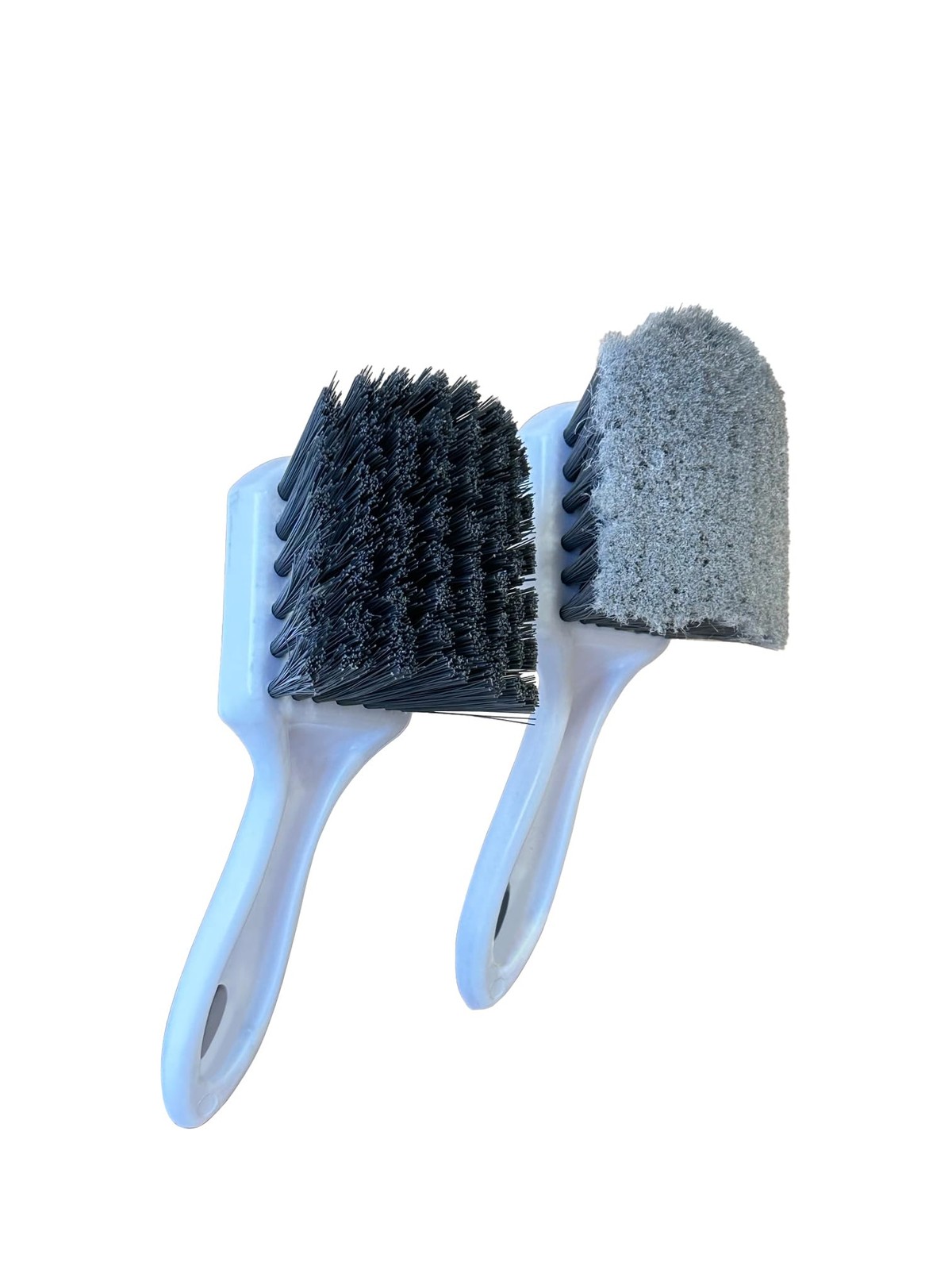Car Wheel & Tire Brush Deep Cleaning Brush Soft Bristles & Stiff Bristles Pack 2