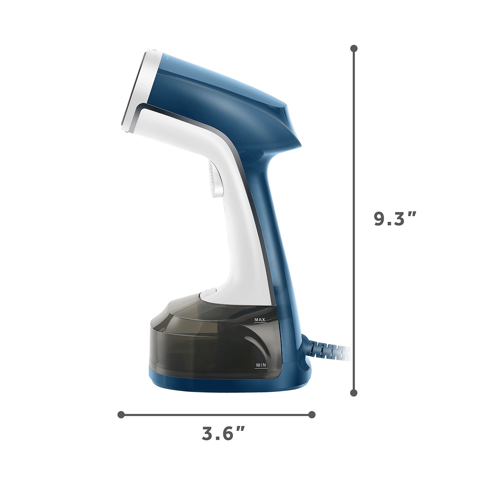 Sunbeam 1200W Handheld Garment Steamer Quick Heat Extra Steam Easy Use Blue