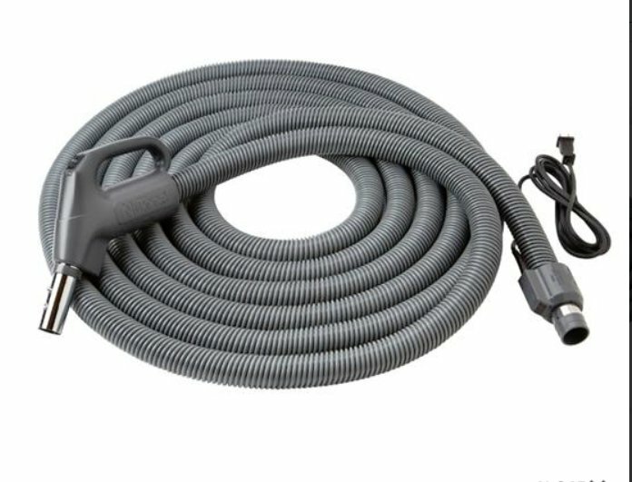 NuTone Central Vacuum Current-Carrying Crushproof Hose, 30 Ft. #CH515