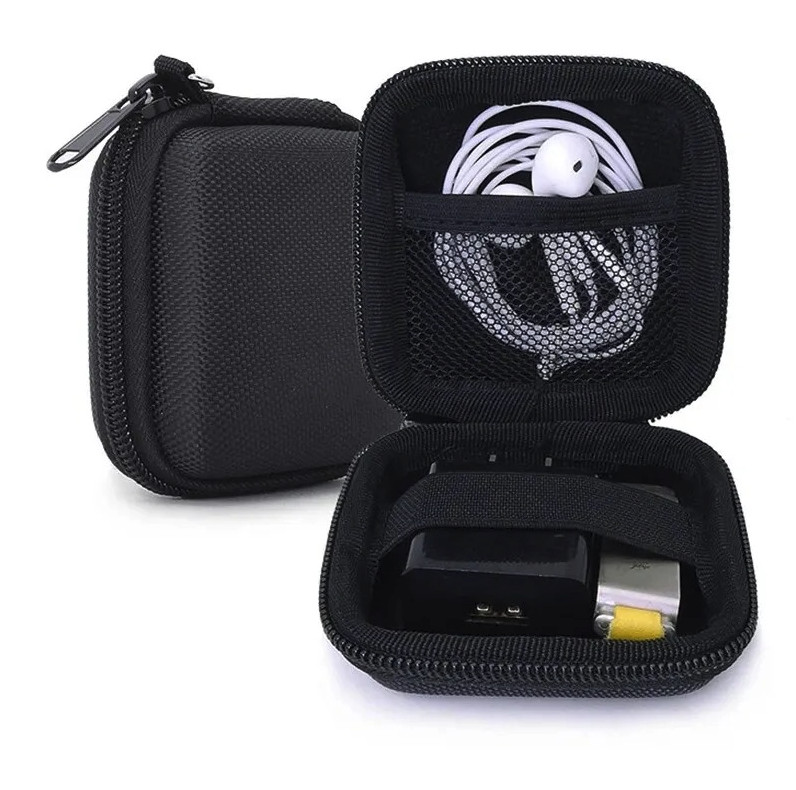 1pc Portable Cable Organizer Bag Earphone Charger Storage Case – NEW