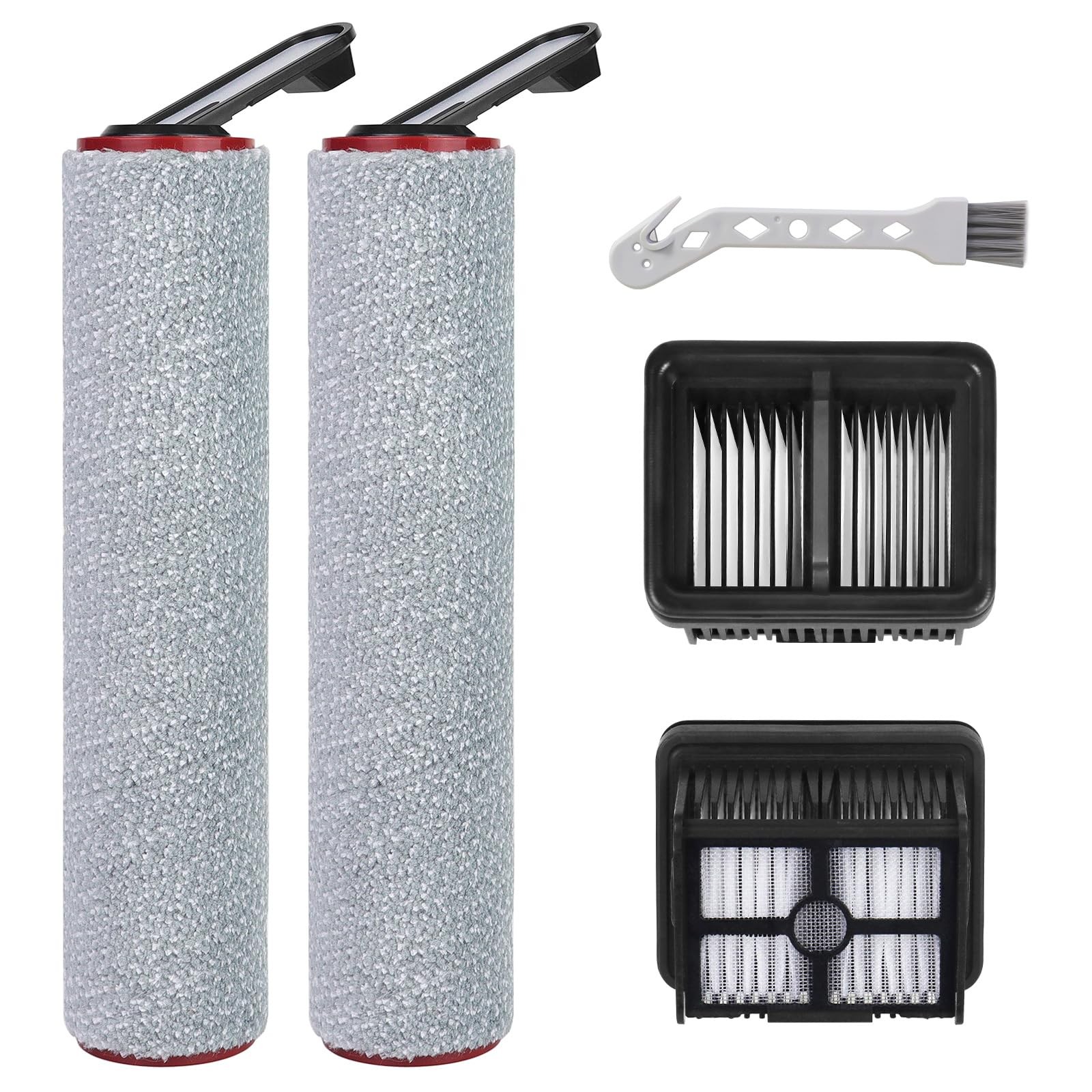 Replacement Brush Roller and Filter for Dreame H12 Pro FlexReach, Aero Pro, H…
