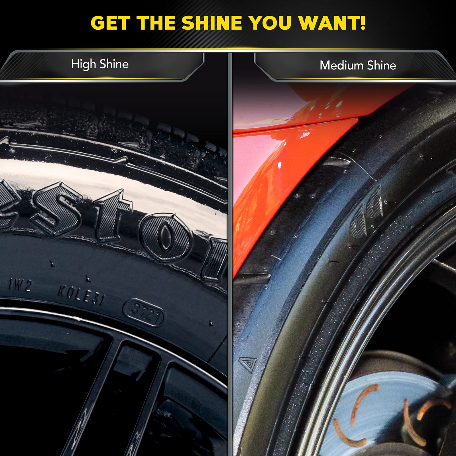 Meguiar’s Hybrid Ceramic Tire Shine 16Oz High Gloss Durable Long Lasting Prot…