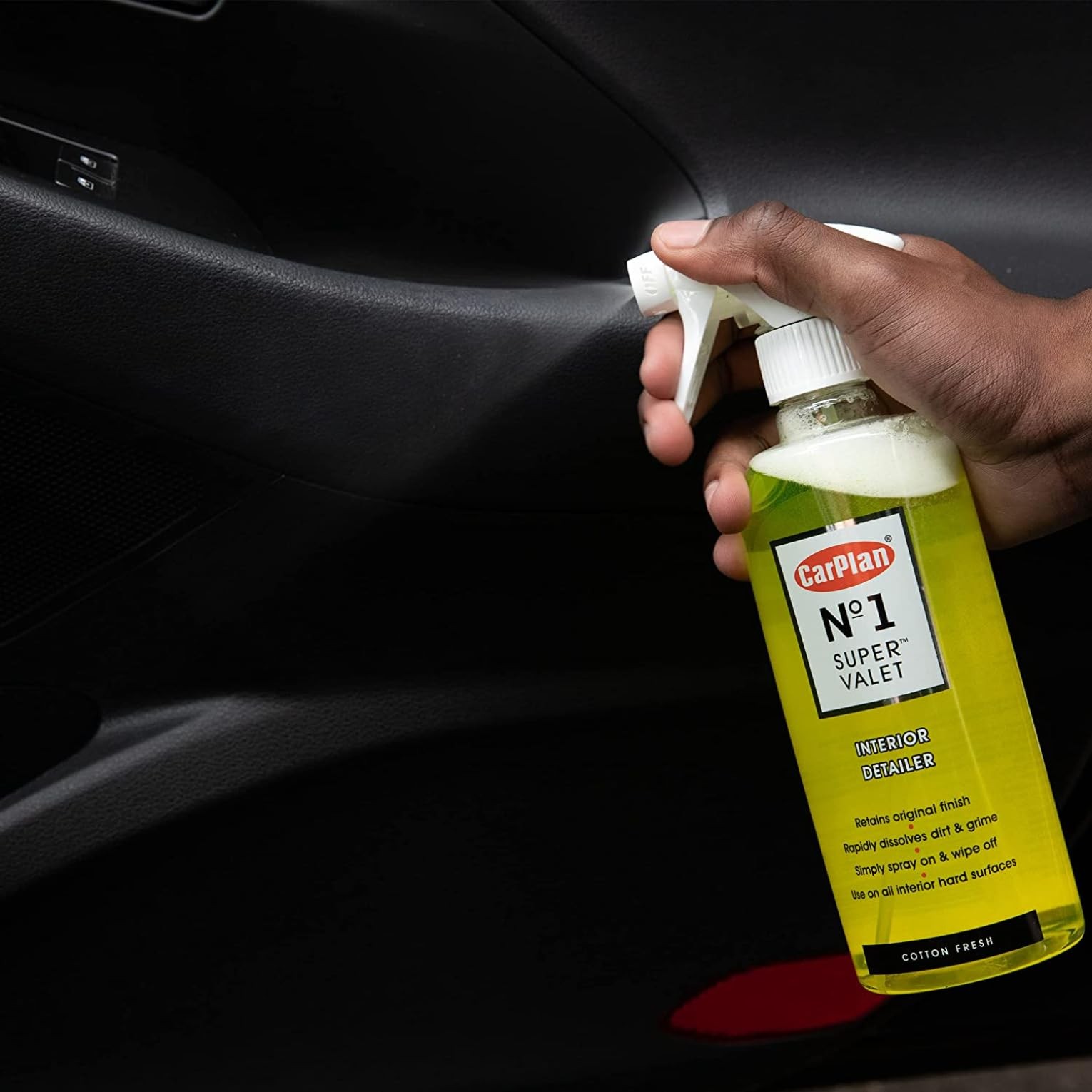 21 Fl Oz No.1 Super Valet Car Interior Cleaner for Dash Seats Vinyl