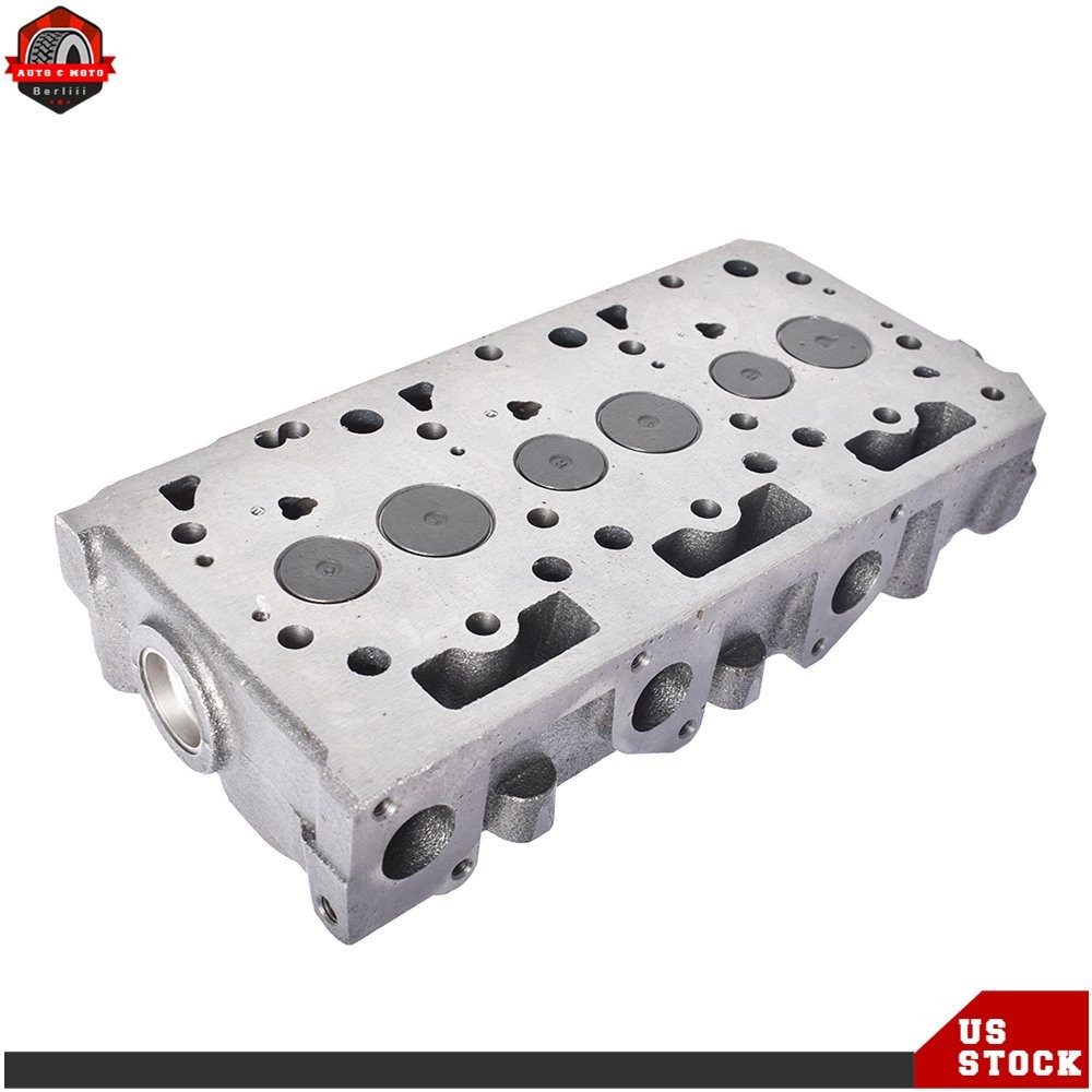 Complete Cylinder Head with Valves & Full Gasket Kit For Kubota D9022 ZD323