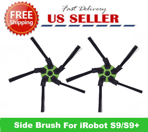 2 Pack Replacement Part Side Brush For iRobot Roomba S9 S9+ Plus Vacuum Cleaner