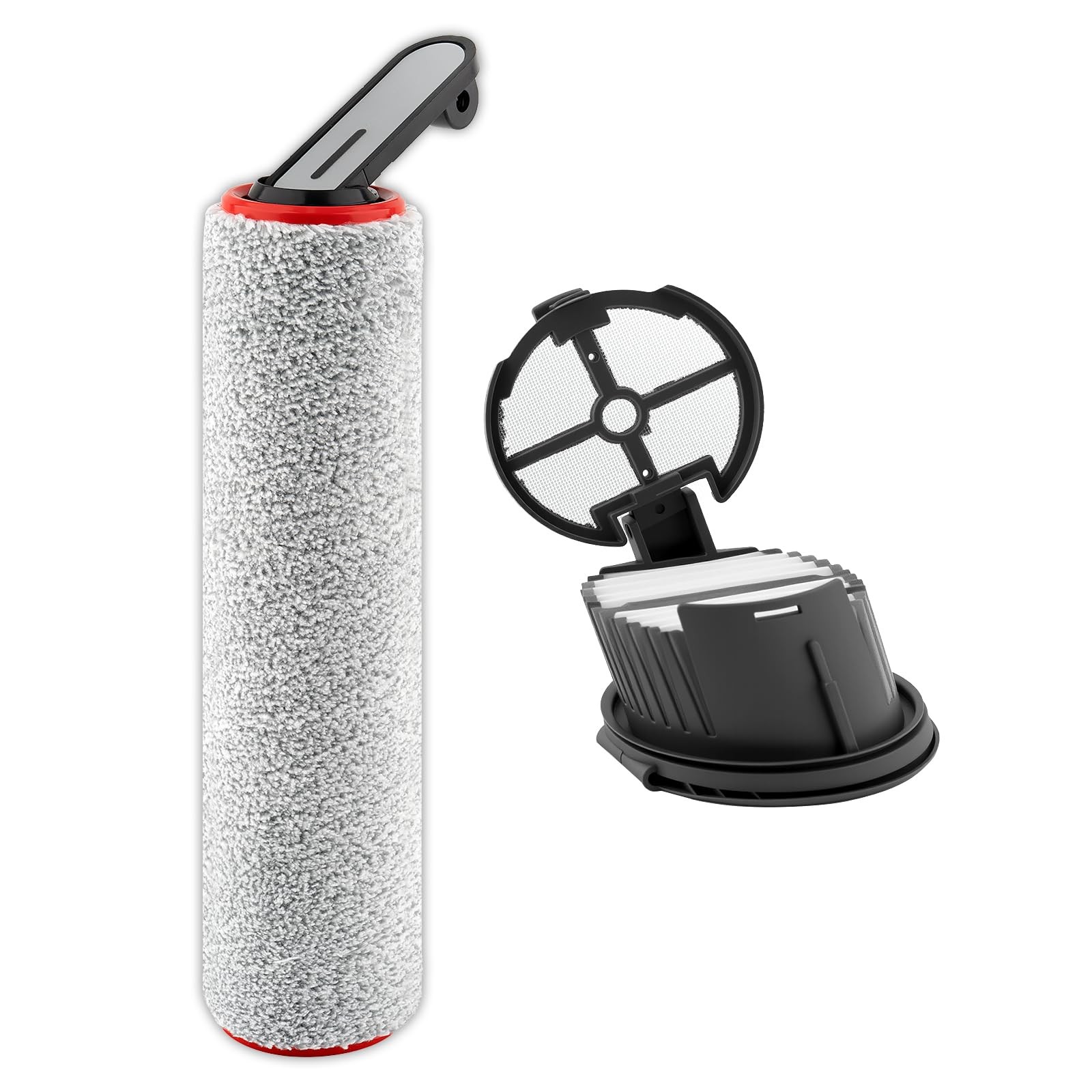 (2 Pack) H14 Pro Replacement Roller Brushes and HEPA Filters Compatible with …