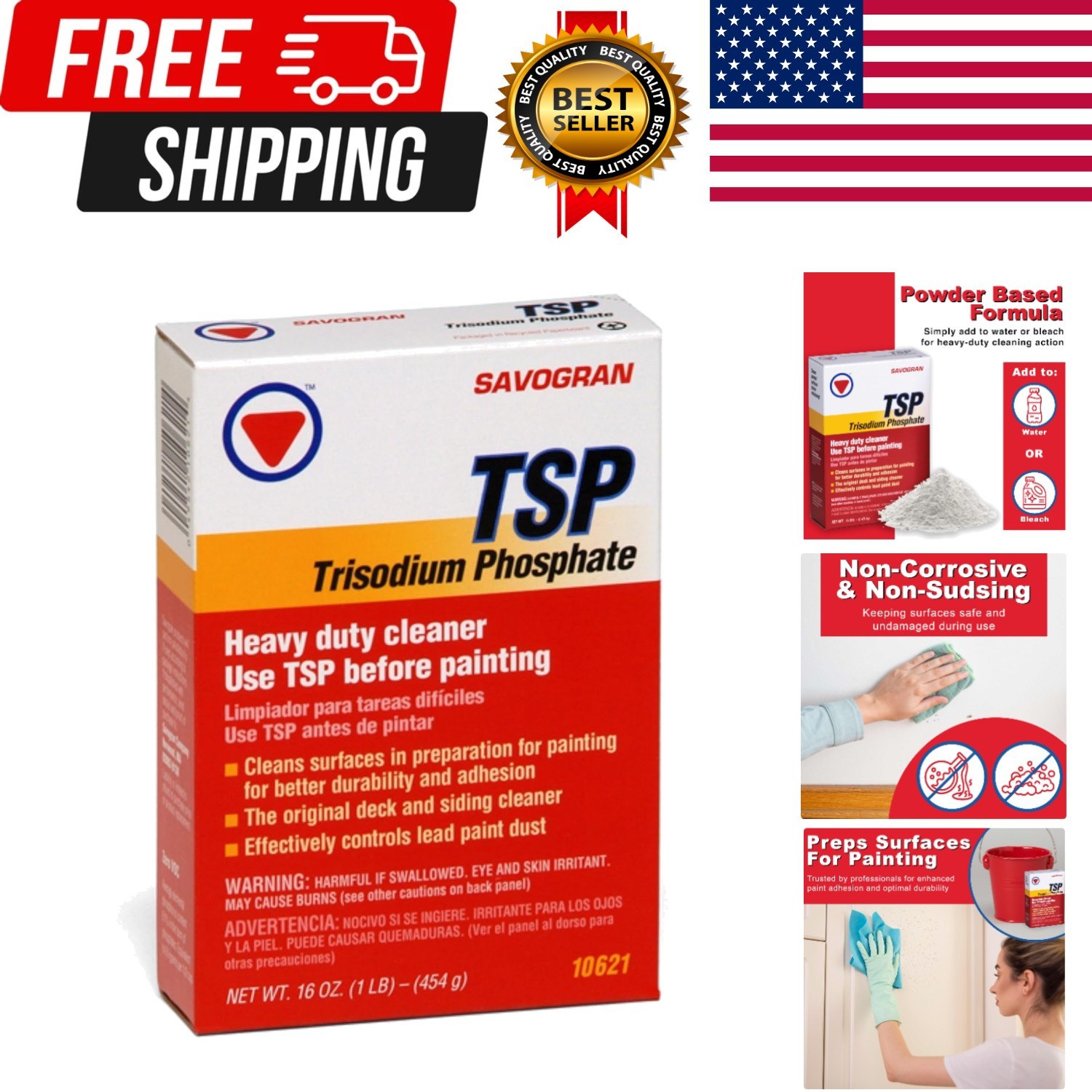 Trisodium Phosphate TSP 1LB 16oz