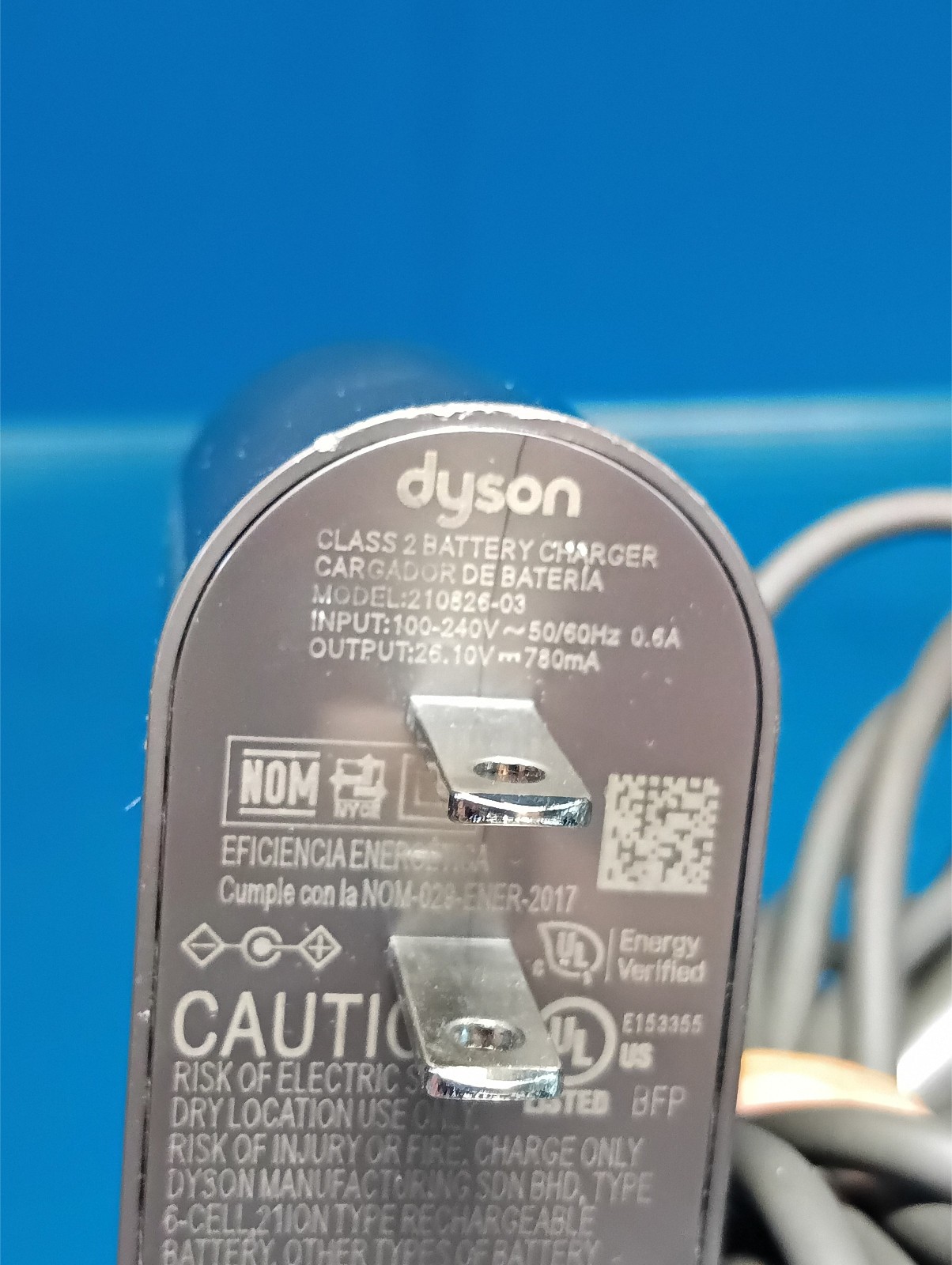 Dyson Charging Cord 210826-03, Untested, Returns Accepted