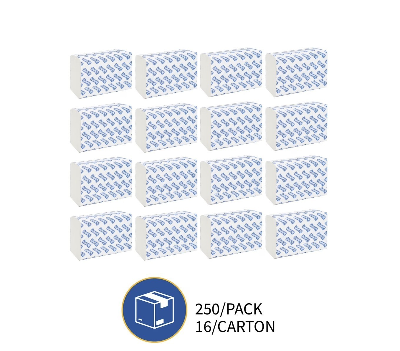 Genuine Joe 16 Pack Multifold Towels 250 Sheets Each