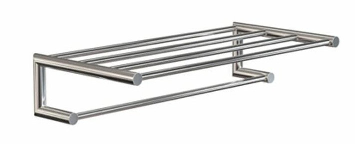 FROST Nova 2 Wardrobe shelf 1 Brushed Stainless Steel 147mm x 300mm x 600mm