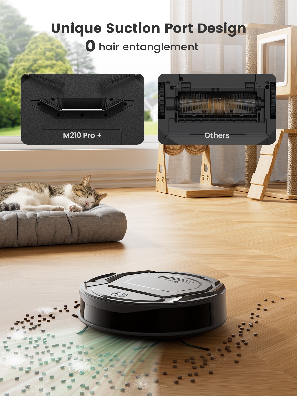 Lefant M210 Pro Robot Vacuum Cleaner Wi-Fi/App/Voice Control Self-Charging