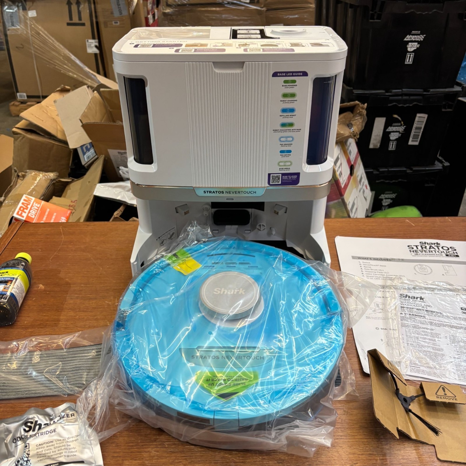 Shark Stratos Robot Vacuum and Mop