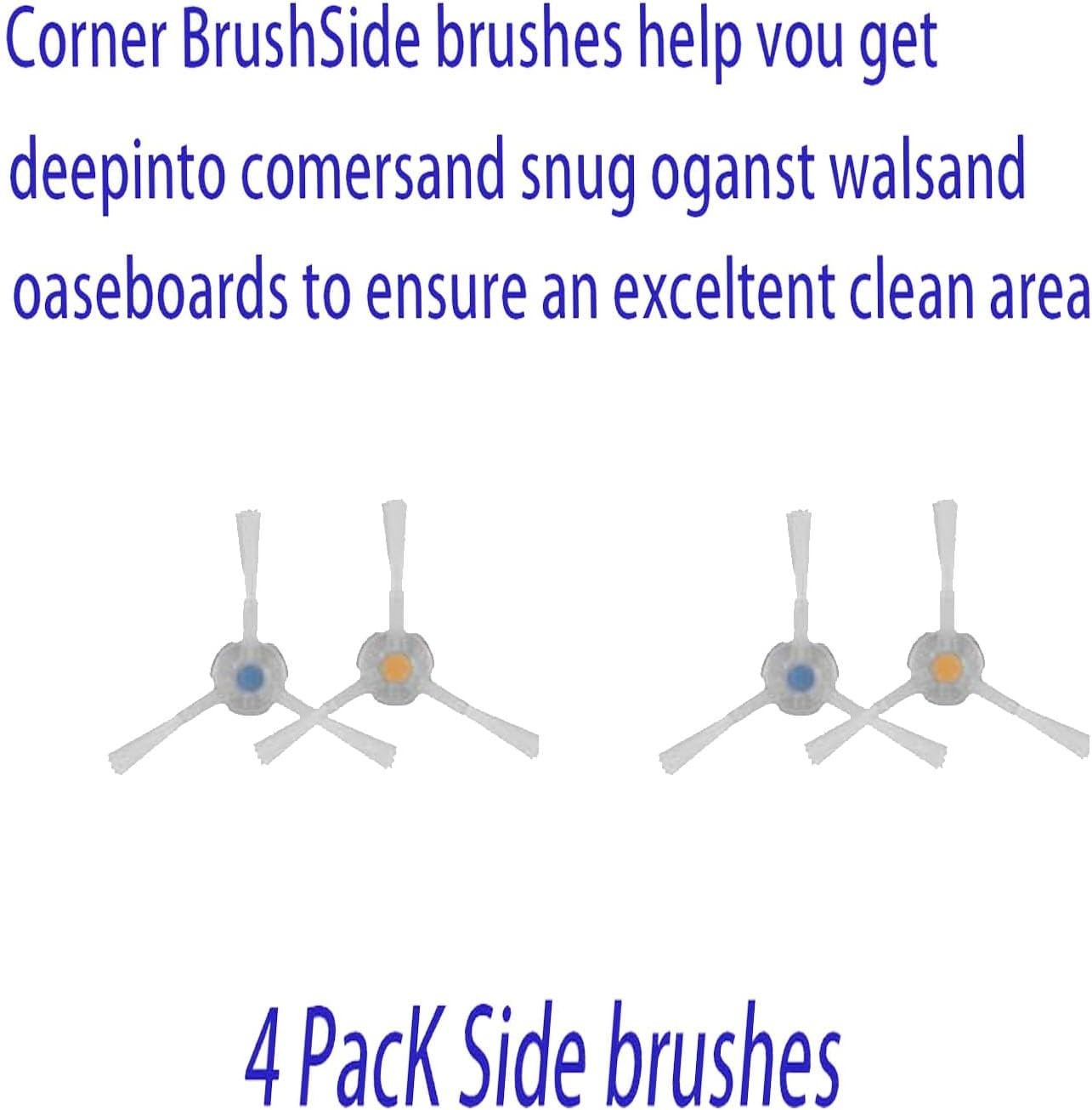 Original Accessories Kit for Narwal T10 Robot Vacuum Cleaner Side Brush Filter