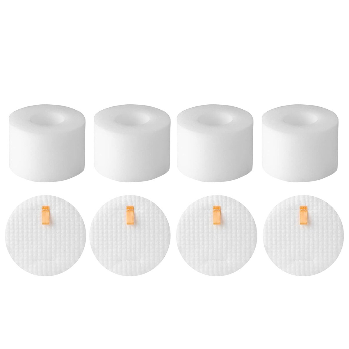 4 PK XFF600 Replacement Filter for Shark Vacuum – UV700, ZU700C, ZU701