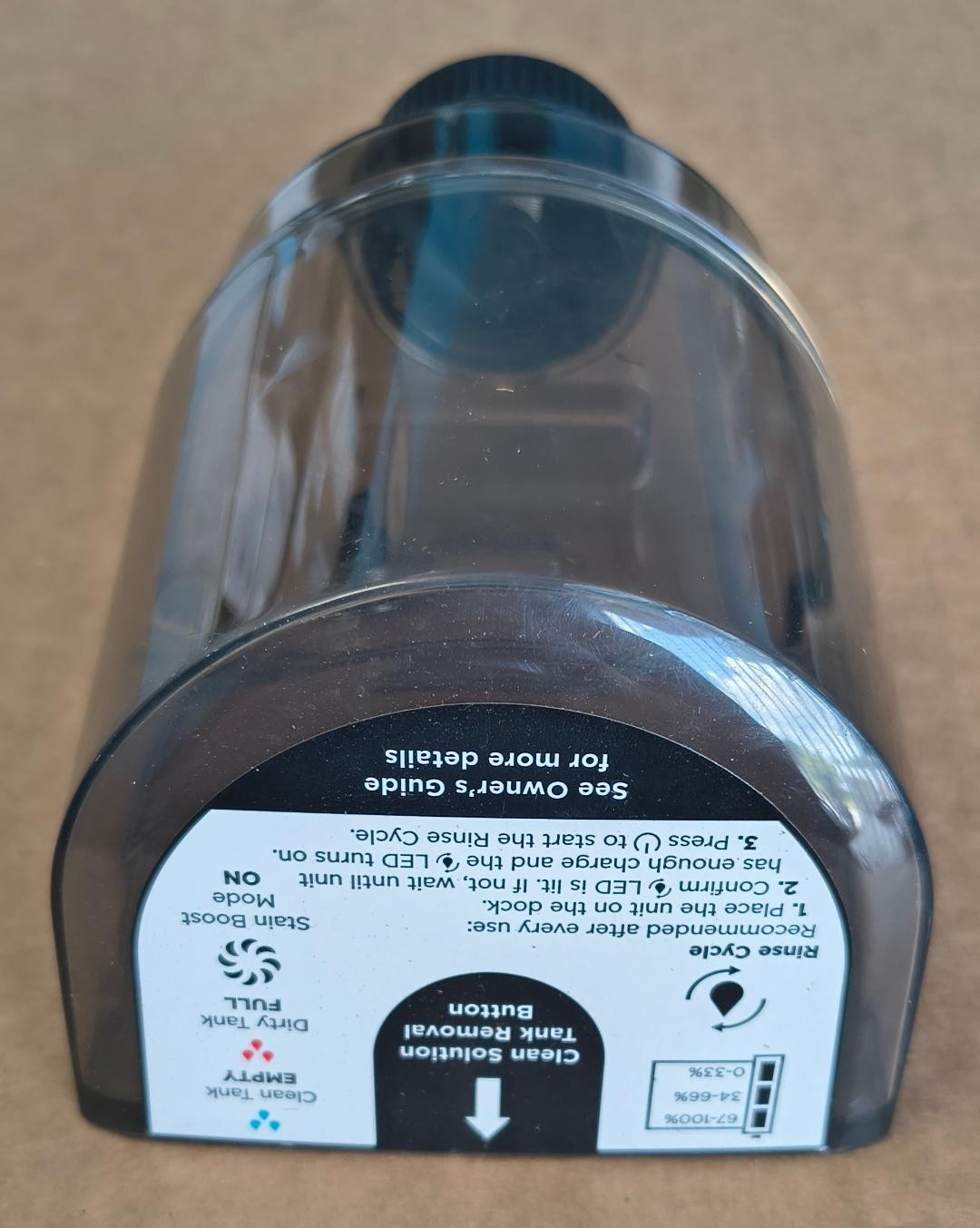 Genuine OEM Shark CLEAN SOLUTION TANK for WD261 Cordless Stick Vacuum Free Ship