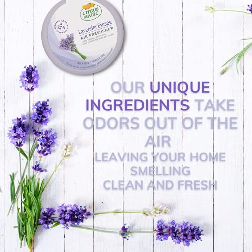 Citrus Magic Odor Absorbing Solid Air Freshener, Assorted Sizes , Colors