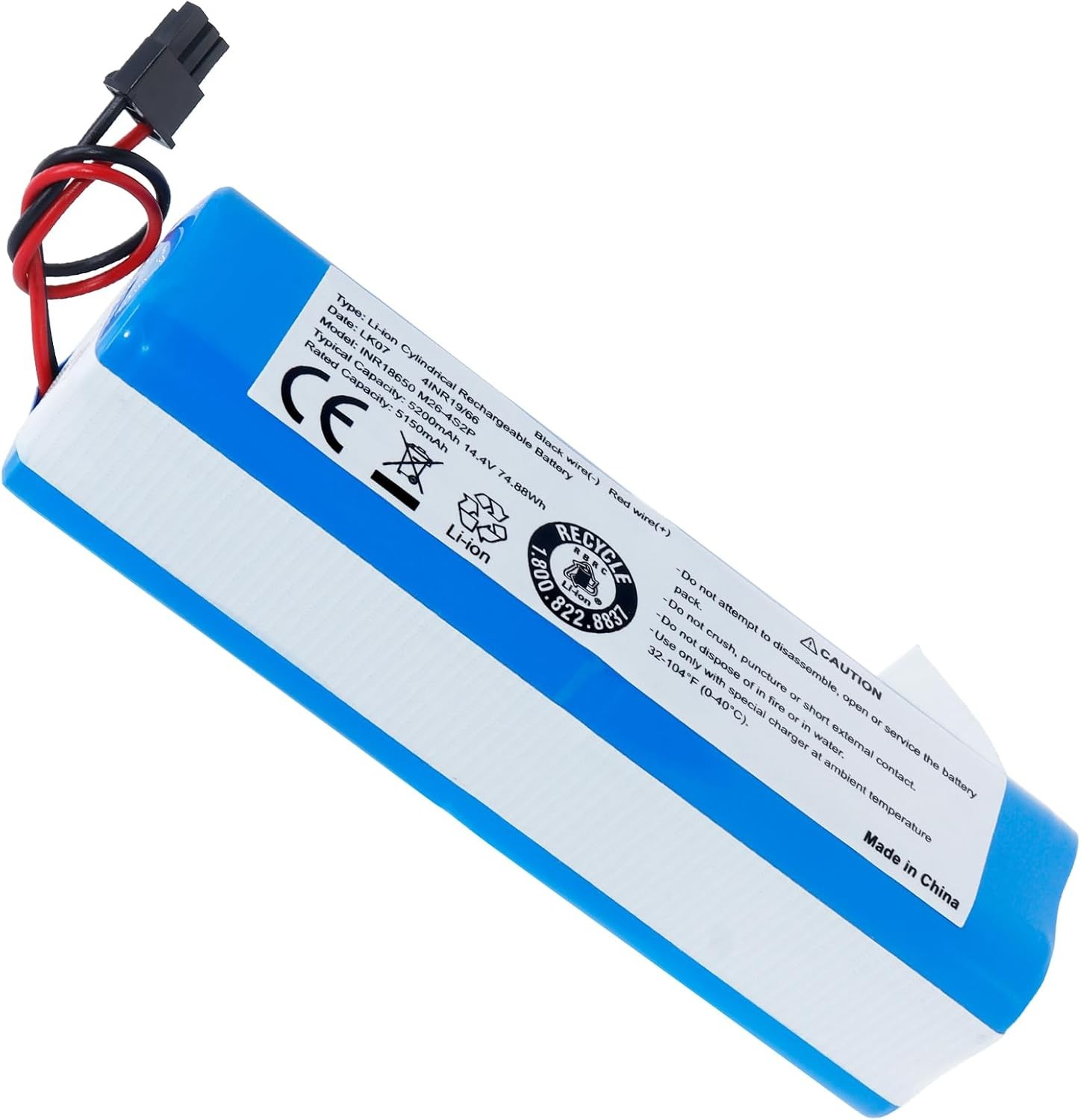 5200mAh Replacement battery for Eufy RoboVac X8 Series Compatible with Eufy