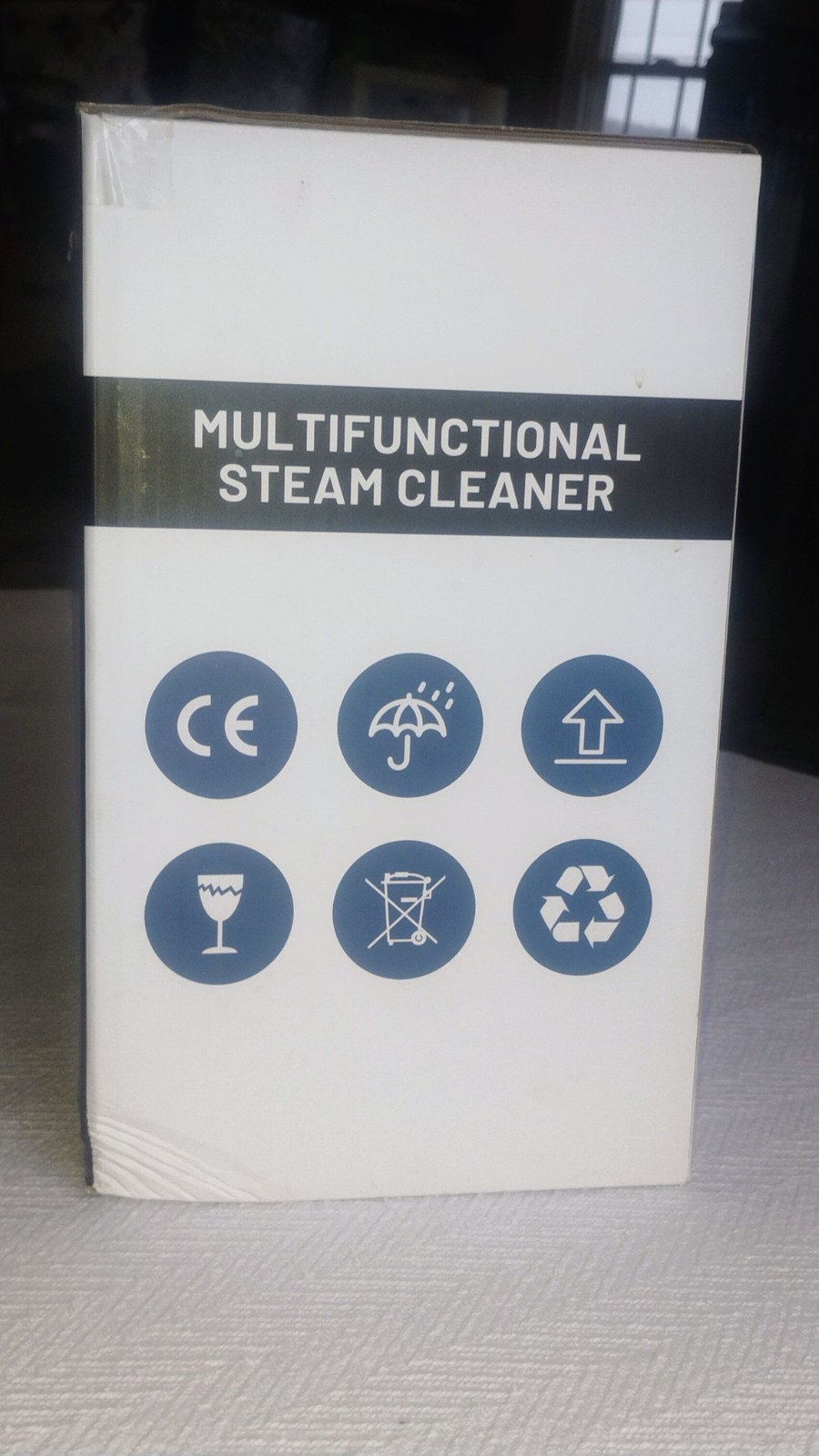 Seyola Multifunctional Steam Mop HD-QJ206 1300W 120V 12oz 6 Brush Heads