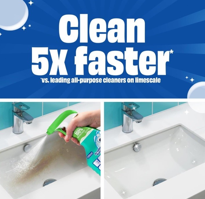 Easy Clean Multi-purpose Foam Bathroom Cleaner, 32 fl. Oz