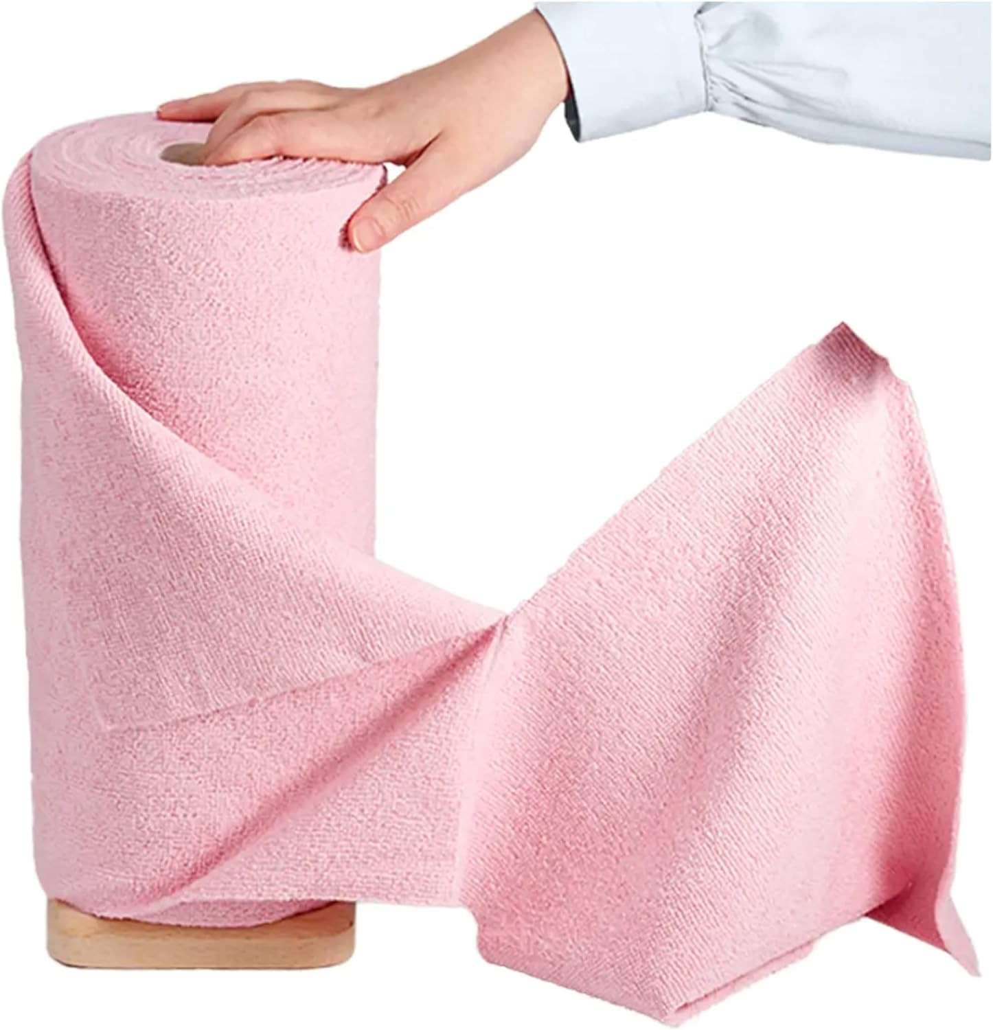 Microfiber Cleaning Cloths Roll – 50 Pack | Tear-Away Towels – Reusable| Ultr…