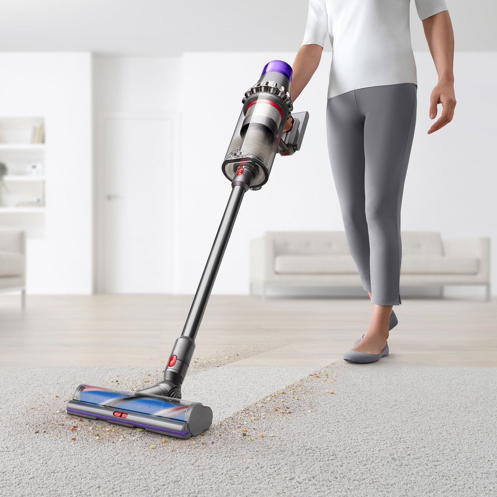SV16 V11 Outsize Cordless Vacuum Cleaner | Nickel | Refurbished
