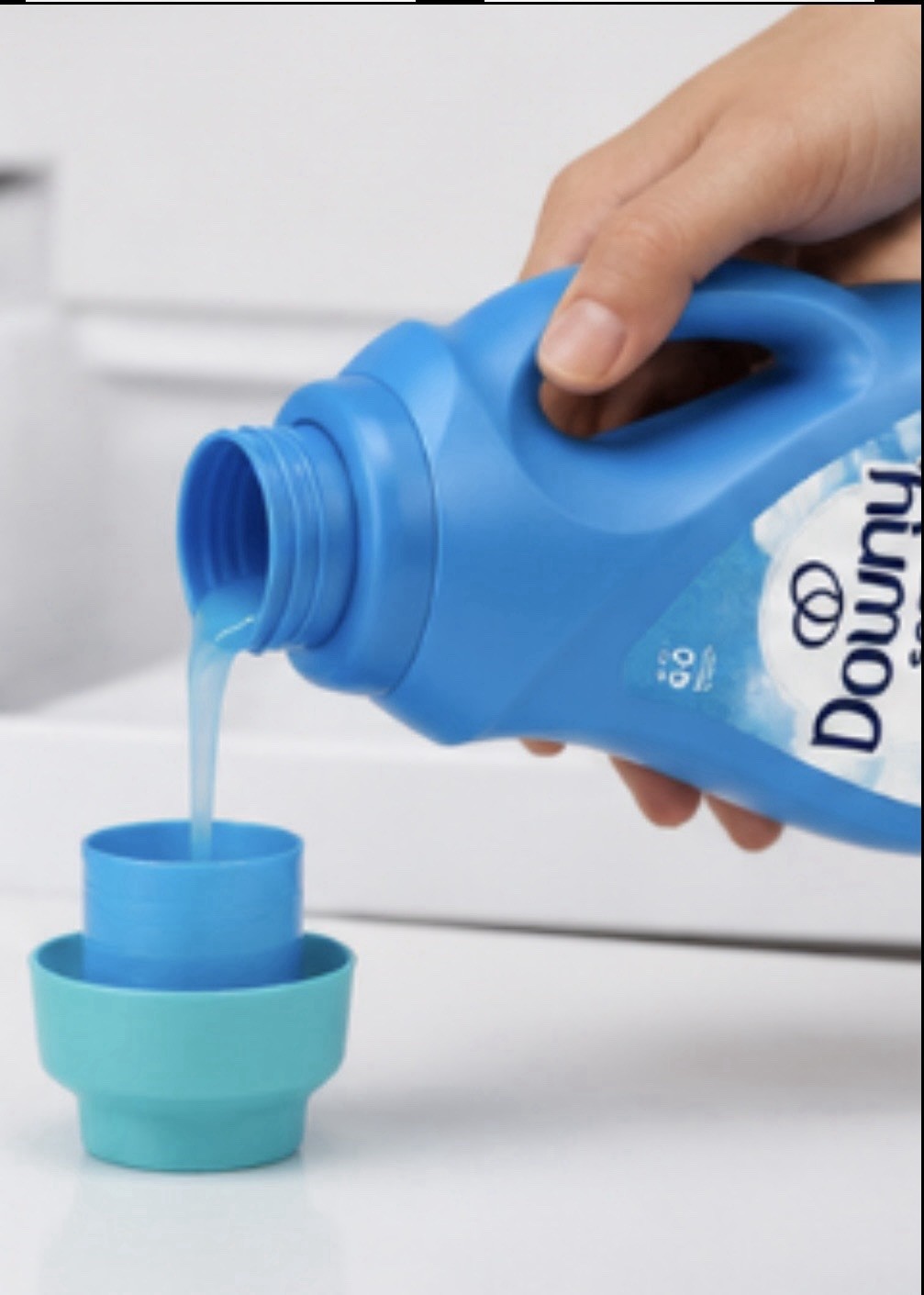 Downy Soft Cool Cotton 2-in-1 Soft & Fresh Liquid Fabric Softener 14.4 fl oz