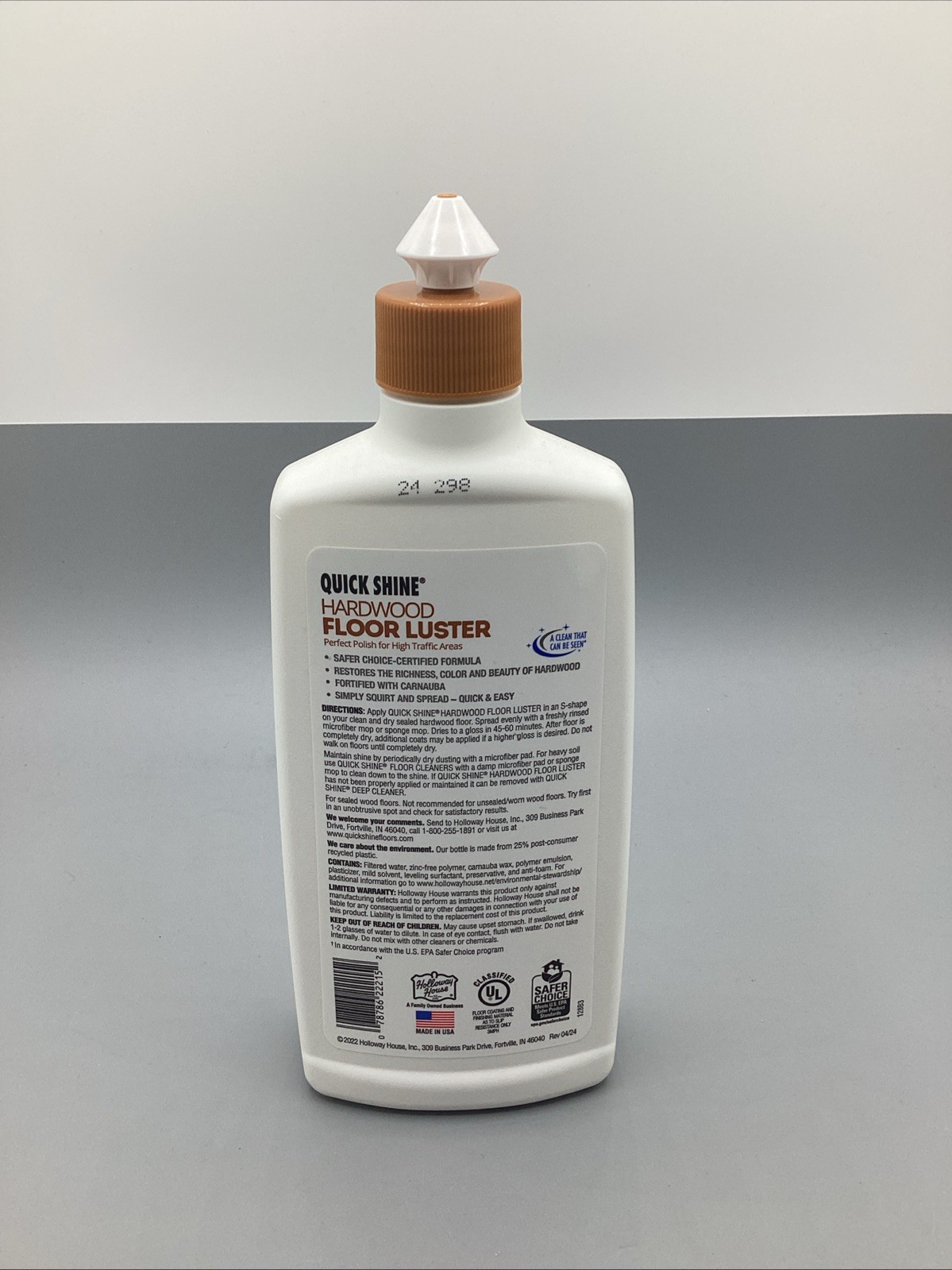 Quick Shine High Traffic Hardwood Floor Luster and Polish, 27 Fl. Oz.-NEW!!!