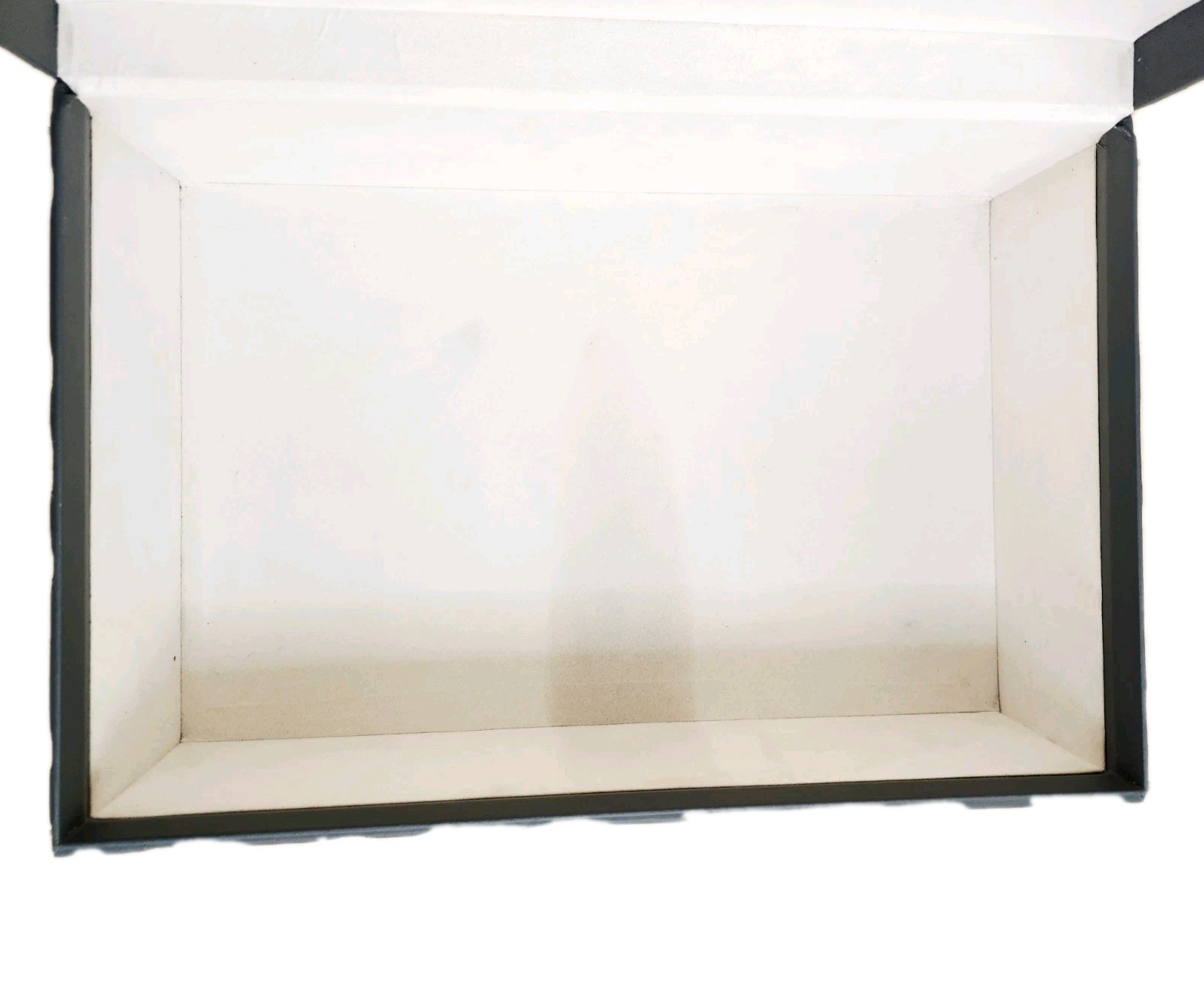 Global Views Large Gray Storage Box for Shoes, Clothing – 19.5″ x 13.5″ x 6.75″