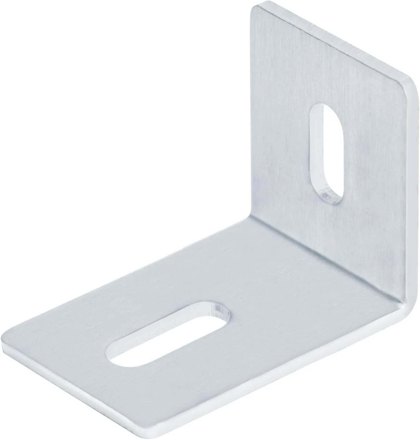 10 Pcs 3-1/8″L x 2″ H x 2″ W Aluminum Slotted L Angle Mounting Bracket, Heavy…